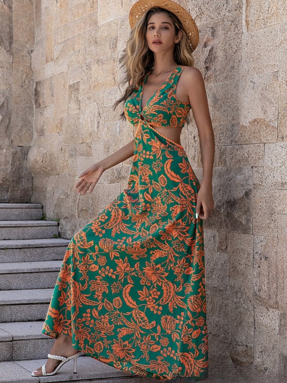 Mid Summere Sale 🌞SHEIN Breezaya Floral Print Dress - Picture 1 of 10
